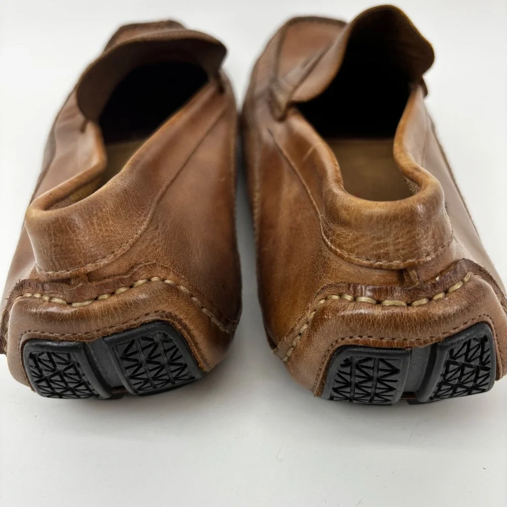 Rockport Mens Bennett Lane 3 Penny Loafer Brown Leather M76492 Size 12 M